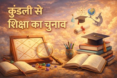 कुंडली से शिक्षा का चुनाव: क्या आपका बच्चा सही पढ़ाई चुन रहा है? 7 planets 7 stream 15 कुंडली से शिक्षा का चुनाव दर्शाता हुआ ग्रह और शिक्षा संबंध